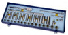10 - 24MM Shallow & 13 - 30 Deep Williams 1/2" Dr Socket & Tool Set 12 Pt 33 Pcs & Tool Box - MSS-33FTB Pro Torque Tools