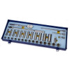 10 - 24MM Shallow & 13 - 30 Deep Williams 1/2" Dr Socket & Tool Set 12 Pt 33 Pcs & Tool Box - MSS-33FTB