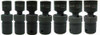 1/2 - 7/8" Williams 1/2" Dr Universal Impact Socket Set 6 Pt 7 Pcs - 37918 Pro Torque Tools