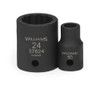 Williams 11MM Williams 1/2 Dr Shallow Impact Socket 12 Pt - 37611