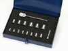8 - 24MM Williams 3/8" Dr Shallow Socket & Tool Set 12 Pt 16 Pcs - MSB-16F Pro Torque Tools