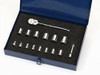 Williams 8 - 24MM Williams 3/8 Dr Shallow Socket and Tool Set 12 Pt 16 Pcs and Tool Box - MSB-16FTB