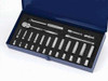 8 - 19MM Williams 3/8" Dr Shallow & Deep Socket & Tool Set 6 Pt 29 Pcs & Tool Box - MSB-29HFTB New Pro Torque Tools