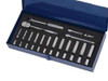 8 - 19MM Shallow & 8 - 19MM Deep Williams 3/8" Dr Socket & Tool Set 6 & 12 Pt 29 Pcs & Tool Box - MSB-29FTB Pro Torque Tools