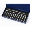8 - 19MM Williams 3/8" Dr Shallow & Deep Socket & Tool Set 6 Pt 29 Pcs - MSB-29HF