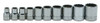 Williams 5/16 - 7/8 Williams 3/8 Dr Shallow Socket Set 12 Pt 10 Pcs - WSB-10RC
