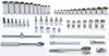 Williams SAE Williams 3/8 Dr Shallow, Deep, Universal and Hex Bit Set 8 and 12 Pt 56 Pcs - WSB-56F