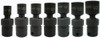 3/8 - 3/4" Williams 3/8" Dr Universal Impact Socket Set 6 Pt 7 Pcs - 36912 Pro Torque Tools