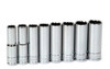 Williams 13 - 17MM Williams 3/8 Dr Deep Socket Set 12 Pt 8 Pcs - 31934