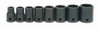 Williams 5/16 - 3/4 Williams 3/8 Dr Shallow Impact Socket Set 6 Pt 8 Pcs - WS-2-8