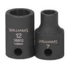 17MM Williams 3/8" Dr Shallow Impact Socket 12 Pt - 36617
