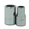 11/32 Williams 1/4" Dr Shallow Socket 12 Pt - M-1211