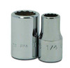 7/16" Williams 1/4" Dr Shallow Socket 12 Pt - M-1214 Pro Torque Tools