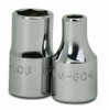 Williams 10MM Williams 1/4 Dr Shallow Socket 6 Pt - MM-610
