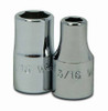 Williams 3/16 Williams 1/4 Dr Shallow Socket 6 Pt - M-606