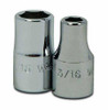 5/32" Williams 1/4" Dr Shallow Socket 6 Pt - M-605 Pro Torque Tools