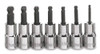 Williams 3/32 - 1/4 Williams 1/4 Dr Ball Hex Socket Set 7 Pcs - WSM-7HBA