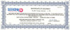 Seekonk Type 2 Certificate Of Calibration With Data - Type 2 Cert Fee Pro Torque Tools