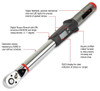 Proto 1/4 Dr 1-22 Ft Lbs / 1.5-30 Nm Proto Bluetooth Electronic Torque Wrench - J6110BT