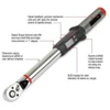 1/4" Dr 1-22 Ft Lbs / 1.5-30 Nm Proto Bluetooth Electronic Torque Wrench - J6110BT