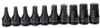 Williams 10 - 32MM Williams 3/4 Dr One Piece Impact Hex Bit Set 10 Pcs - JHW38936