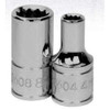 5.5MM Williams 1/4" Dr Shallow Socket 12 Pt - JHW30699A