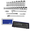 SAE Williams 3/8" Dr Socket & Drive with Tool Box Set 28 Pcs - JHWWSB-28FTB