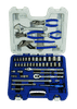 SAE & MM Williams 3/8" Dr Socket, Screwdriver, & Pliers Set 58 Pcs - JHW50615B