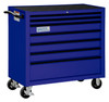 Williams 40" Williams Roll Cabinet - 7 Drawer - Blue - W40RC7BL 