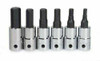 3 - 8MM Williams Hex Bit Socket Set 1/4" Dr - 6 Pcs - 30904-TH Pro Torque Tools