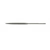 5 1/2" Bahco Half Round Needle File No Handle - Smooth Cut 10 Pack - 2-304-14-2-0