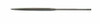 Bahco 5 1/2 Bahco Half Round Needle File No Handle - Dead Smooth Cut 10 Pack - 2-304-14-4-0
