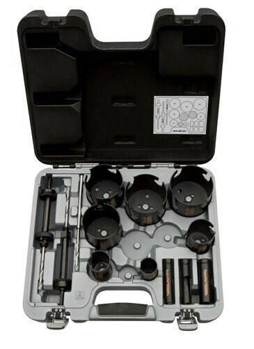 Bahco 3/4 - 3 3/8 Bahco Superior Holesaw Set 13 Pcs - 3833-SET-201