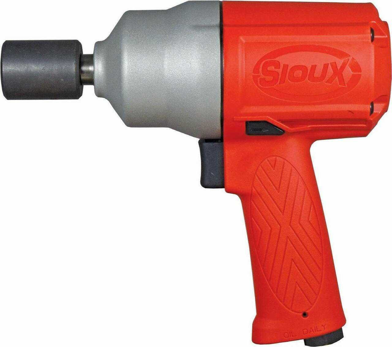Sioux Tools IW500MP-4P 1/2" Impact Wrench | 9400 RPM | 5/8" Bolt Cap Pro Torque Tools