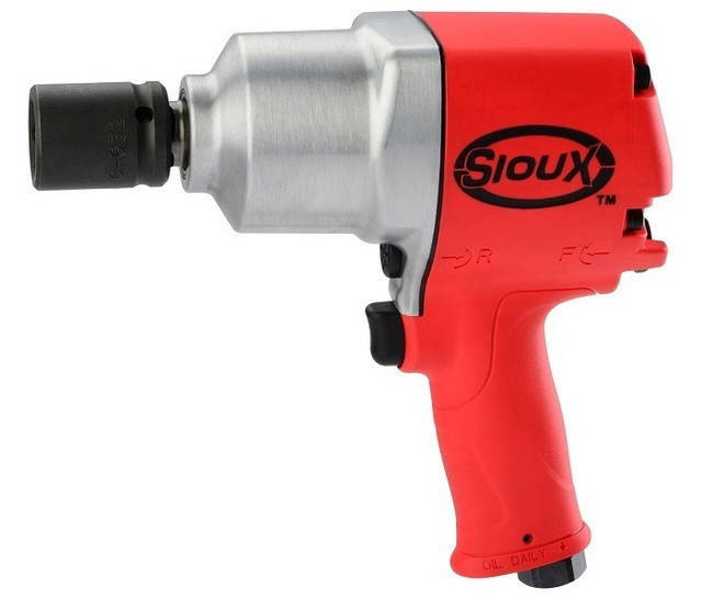 Sioux Tools IW750MP-6R Friction Ring Socket Impact Wrench or 3/4 Drive or 6700 RPM or 1050 ft-lb Max Torque