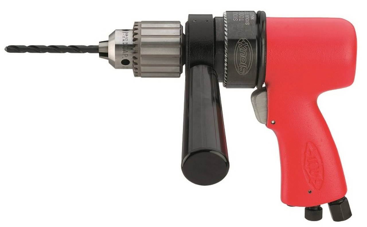 Sioux Tools 3P1540 Non-Reversible Pistol Grip Drill or 1 HP or 2150 RPM or 1/2 Keyed Chuck