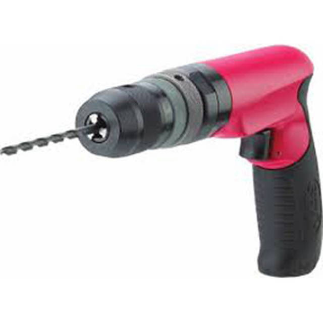 Sioux Tools SDR6P7N3 Non-Reversible Pistol Grip Drill or 0.60 HP or 700 RPM or 3/8 Keyed Chuck