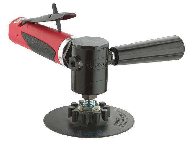 Sioux Tools SAS10S125 Heavy Duty Head Right Angle Sander | 1 HP | 5" Pad | 12,000 RPM | Rear Exhaust Pro Torque Tools