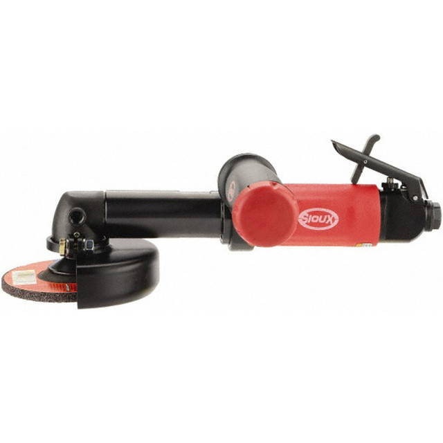 Sioux Tools SWGS1AX1245G Right Angle Type 27 Extended Wheel Grinder or 1 HP or 12000 RPM or Front Exhaust