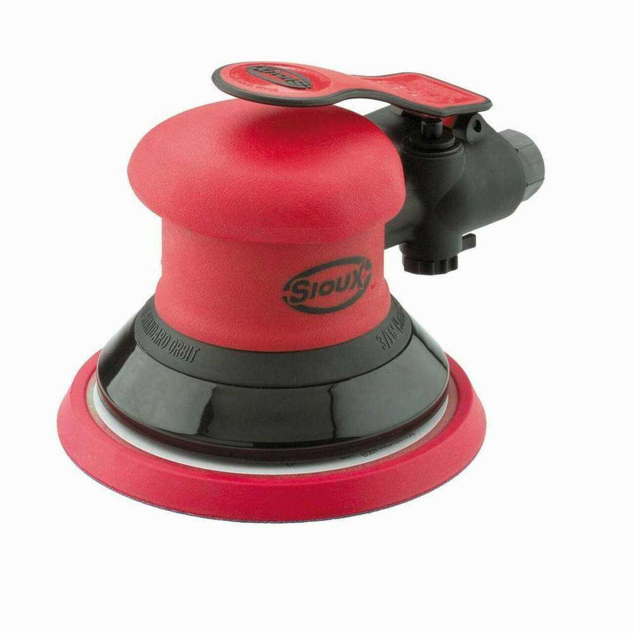 Sioux Tools RO2512-60SNH Random Orbital Sander | 0.25 HP | 6" Pad | 3/16" Orbit | 12,000 RPM | Non-Vacuum Pro Torque Tools