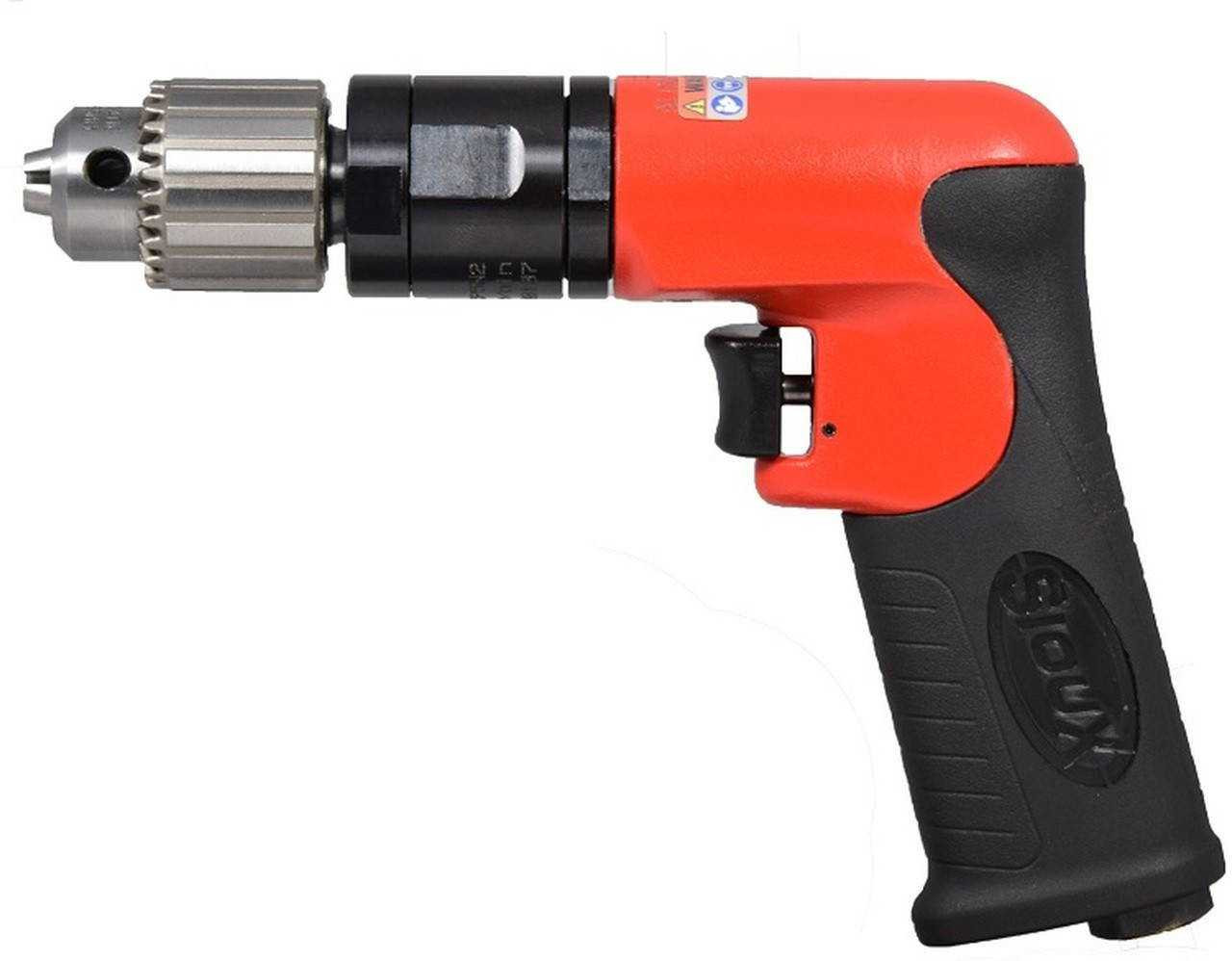 Sioux Tools SDR5P12N2 Non-Reversible Compact Drill | 0.5 HP | 1200 RPM | 1/4" Keyed Chuck Pro Torque Tools