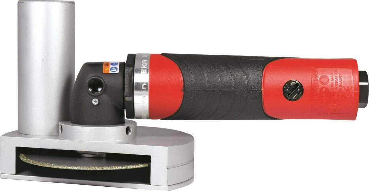 Sioux Tools STS10A124 Fiberglass Trim Saw | 4" Capacity | 12000 RPM | 3/8"-24 Spindle Thread | Rear Exhaust Pro Torque Tools