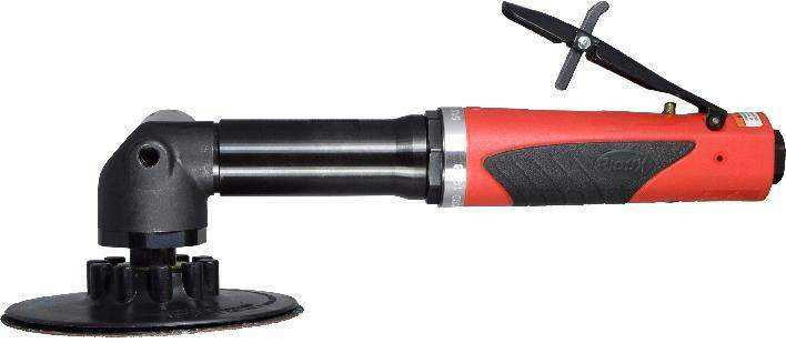 Sioux Tools SAS10AX125 Medium Duty Head Right Angle Sander | 1 HP | 5" Pad | 12,000 RPM | Rear Exhaust Pro Torque Tools