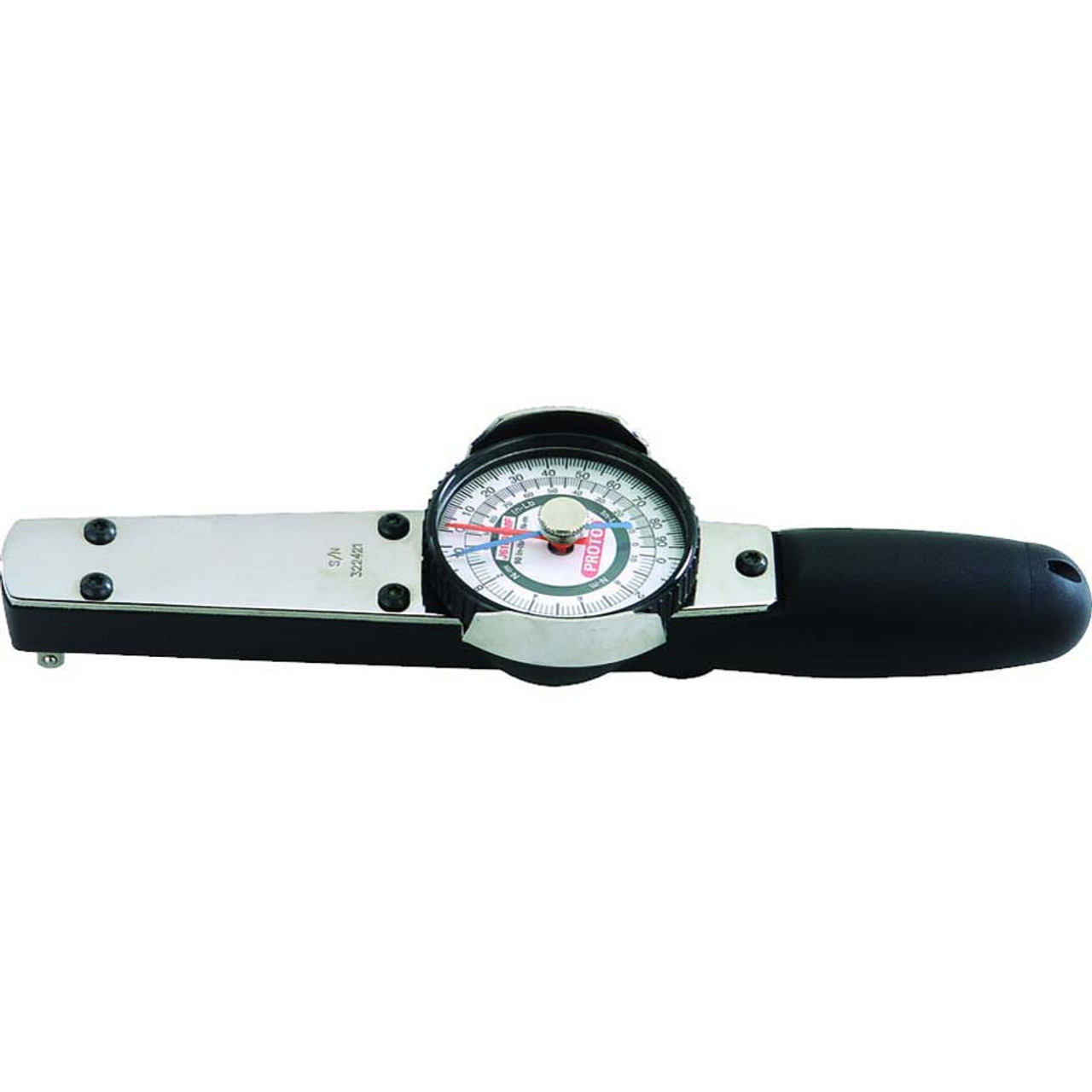 Proto 1/4 Dr 6-30 In Lbs / 7-35 cm kg Proto Dial Torque Wrench - J6168F