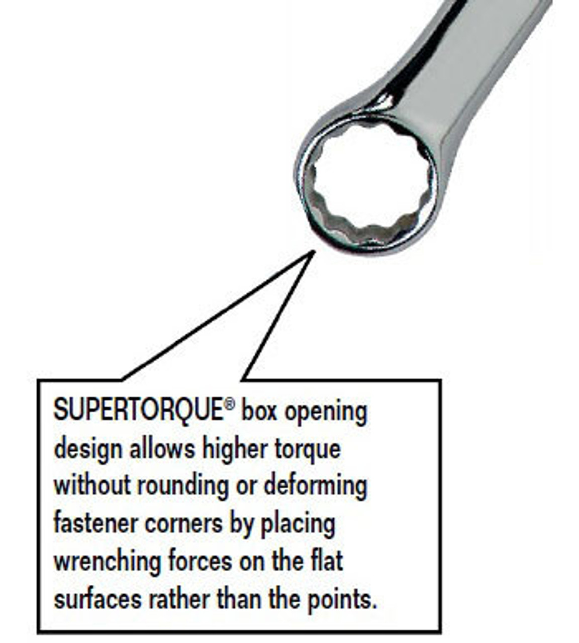 Williams 1 Williams Black Combination Wrench 12 PT - JHW1232BSC