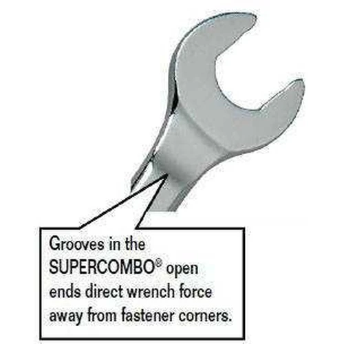 1 9/16" Williams Black SUPERCOMBO Combination Wrench 12 PT - JHW1178AB