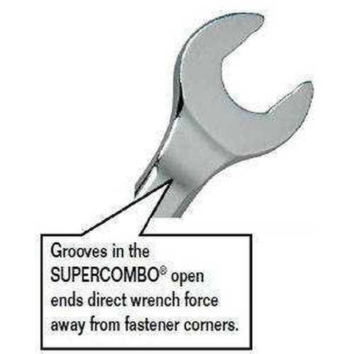 1 13/16" Williams Black SUPERCOMBO Combination Wrench 12 PT - JHW1186B