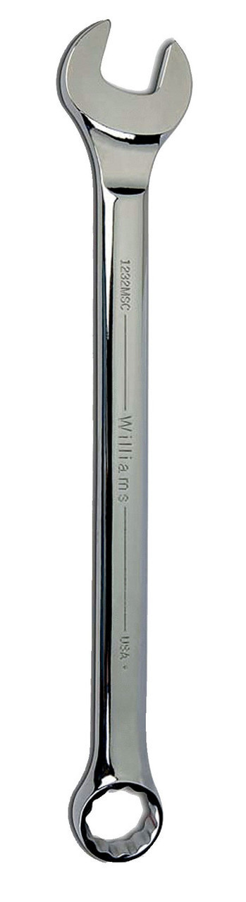 Williams 36MM Williams Polished Chrome Combination Wrench 12 PT - JHW1236MSC