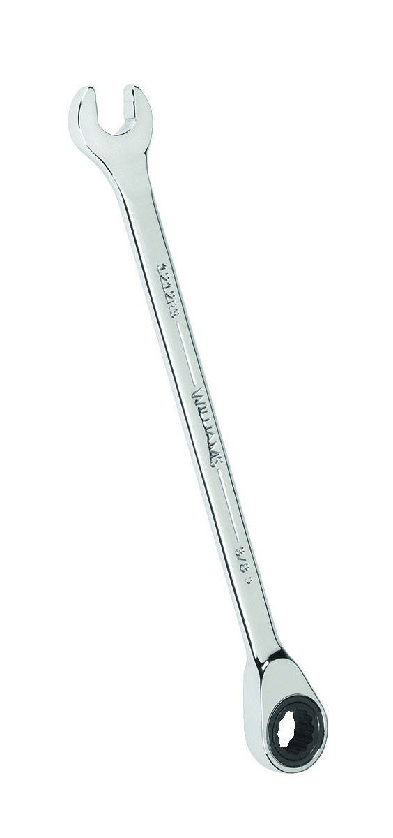 Williams 13MM Williams Polished Chrome Standard Ratcheting Combination Wrench 12 PT - JHW1213MRS