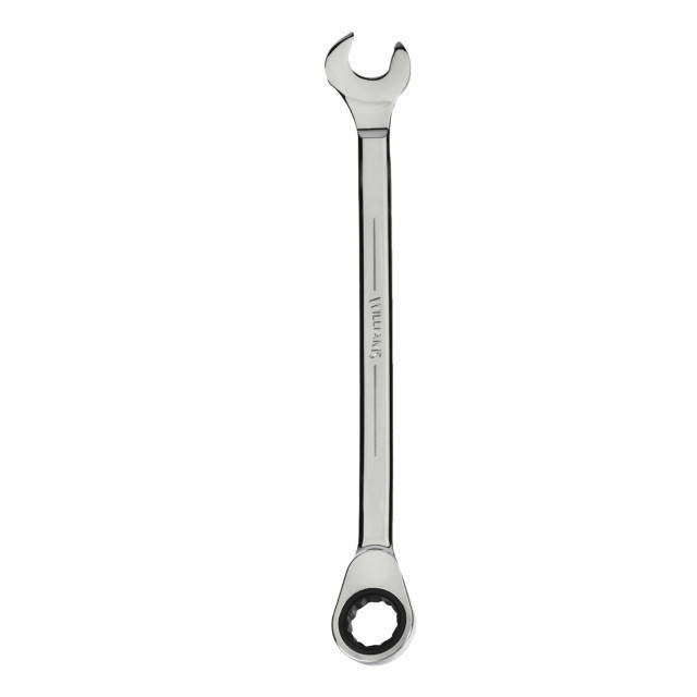 Williams 3/8\" Williams Polished Chrome Combination Ratcheting Wrench 12 PT - JHW1212NRC 